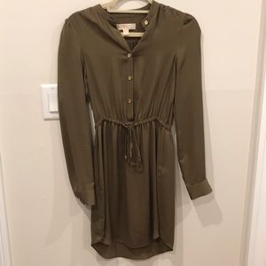 Michael Kors olive green dress XS